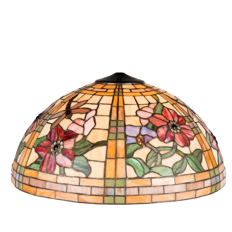 LumiLamp - Tiffany Lampe Lampenschirm Glasschirm ca. 5LL-9934 -  ca. 50 cm