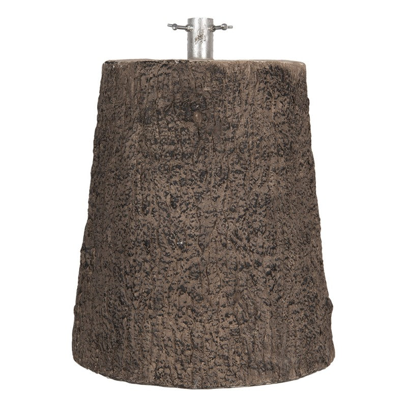 Weihnachtsbaumständer Baumstumpf Naturholz-Optik Braun Ø 41x53 cm von Clayre & Eef (5MG0062)