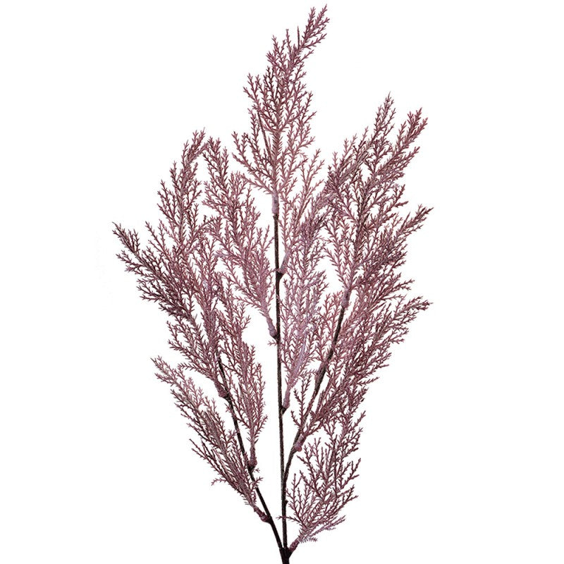 Clayre & Eef Deko-Zweig 75 cm Lila – Künstlicher Blütenzweig Violett (5PL0052)