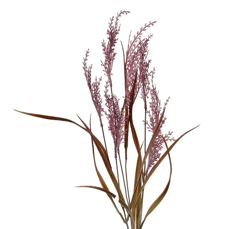 Clayre & Eef Deko-Zweig 90 cm Violett – Hoher Kunstzweig / Rispenzweig (5PL0055)