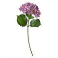 Clayre & Eef Künstliche Hortensie Ø 13 cm x 67 cm – Seidenblume Lila / Violett (5PL0069)