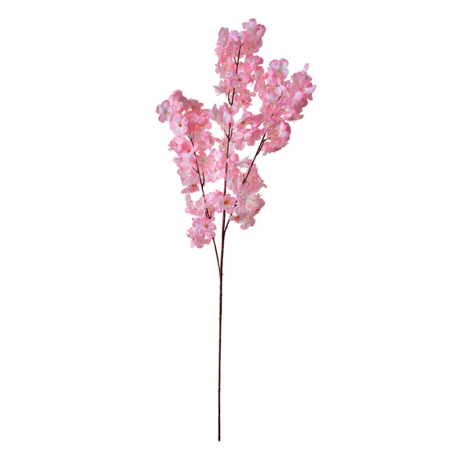 Clayre & Eef Vintage Blütenzweig Kirschblüte 106 cm – Landhaus Kunstblume Altrosa (5PL0074)