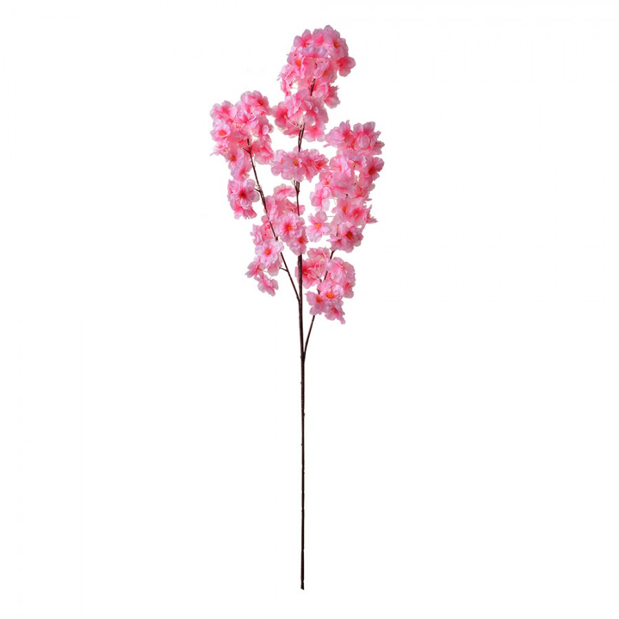 Clayre & Eef Mandelblütenzweig 106 cm – Seidenblumen-Zweig Zartrosa (5PL0076)