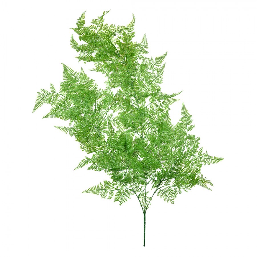 Clayre & Eef Künstlicher Farnzweig 80 cm – Filigraner Deko-Farnwedel Grün (5PL0083)