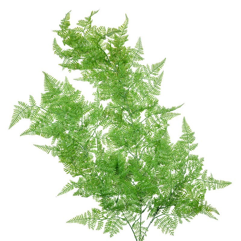 Clayre & Eef Künstlicher Farnzweig 80 cm – Filigraner Deko-Farnwedel Grün (5PL0083)