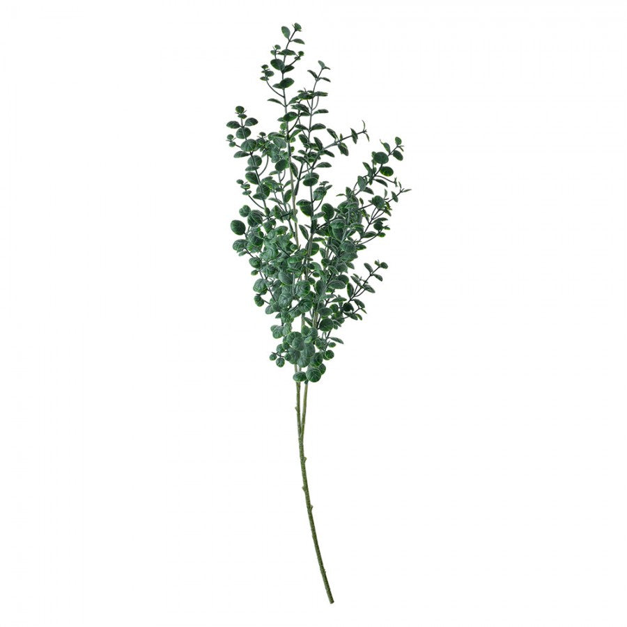 Clayre & Eef Deko-Zweig 70 cm Grün – Künstlicher Gras- & Blattbusch (5PL0084)