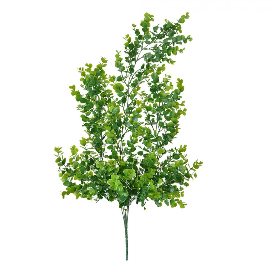 Clayre & Eef Blätterzweig 100 cm – Deko-Blütenast Braun-Grün (5PL0091)