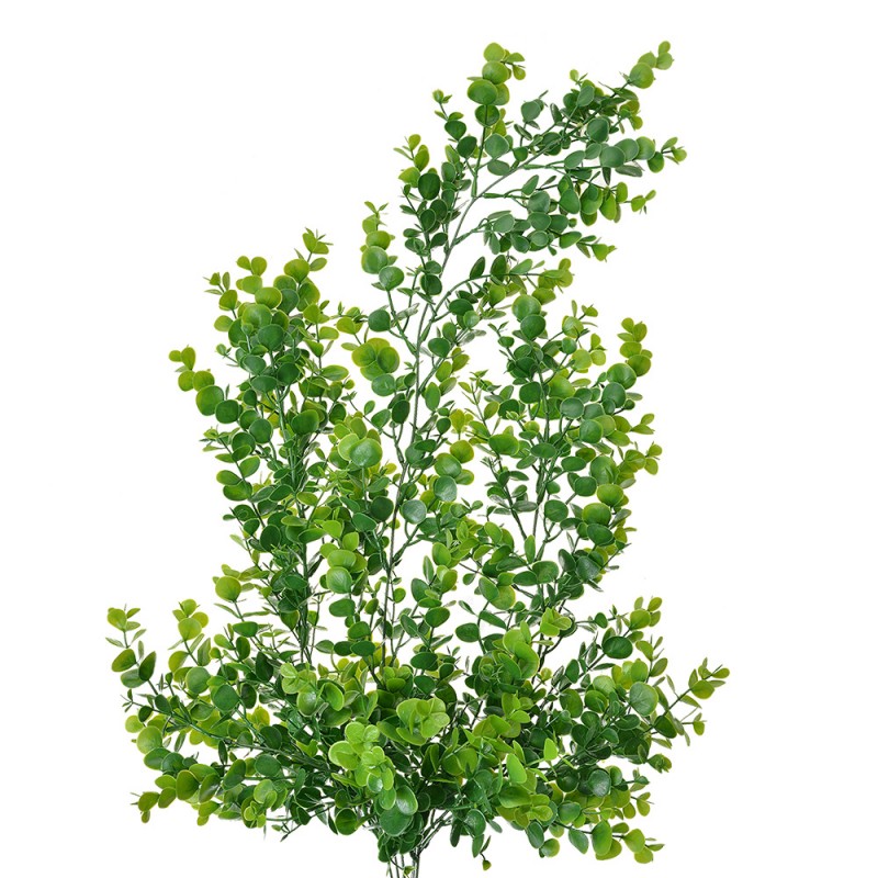 Clayre & Eef Blätterzweig 100 cm – Deko-Blütenast Braun-Grün (5PL0091)