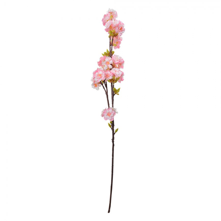Clayre & Eef Deko-Blütenzweig 90 cm Rosa – Künstlicher Frühlingsast (5PL0094)