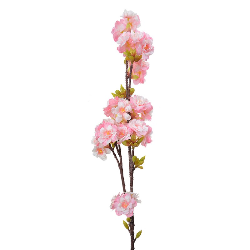 Clayre & Eef Deko-Blütenzweig 90 cm Rosa – Künstlicher Frühlingsast (5PL0094)