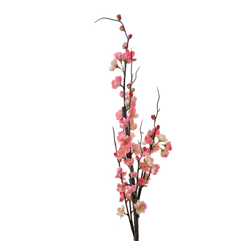 Clayre & Eef Deko-Blütenzweig 95 cm Pink / Rosa – Künstlicher Prachtast (5PL0110P)