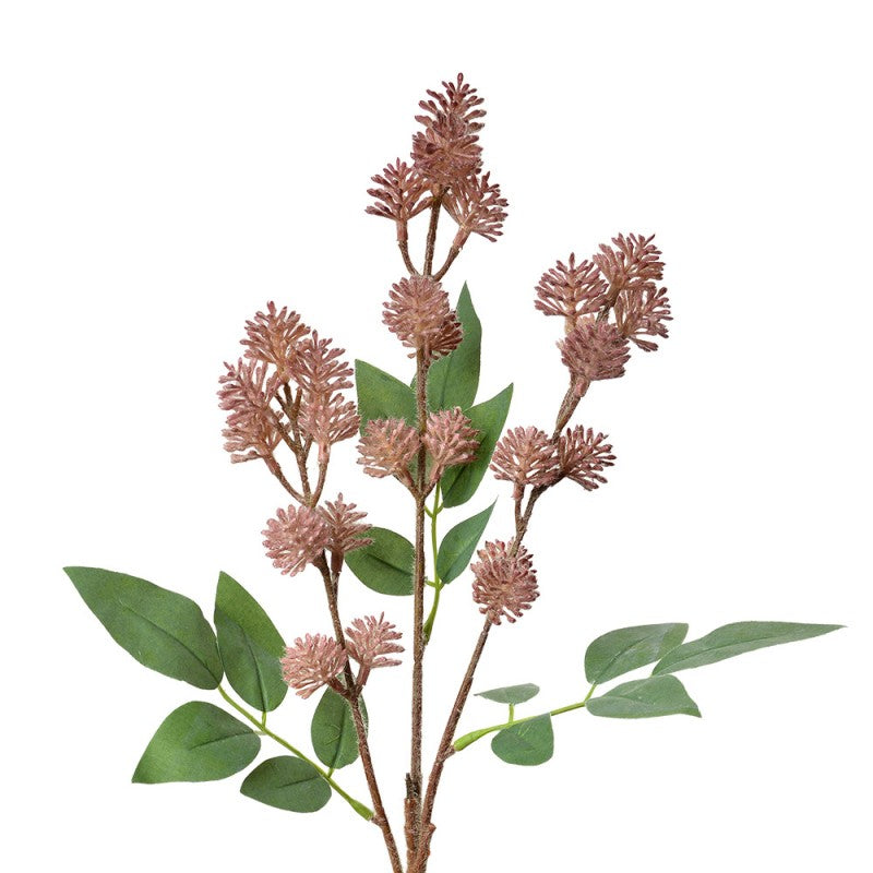 Clayre & Eef Deko-Blütenzweig 68 cm Rosa – Zierast (5PL0123P)