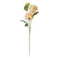 Clayre & Eef Kunstblume 70 cm Beige – Deko-Blütenstiel Dahlie (5PL0130BE)