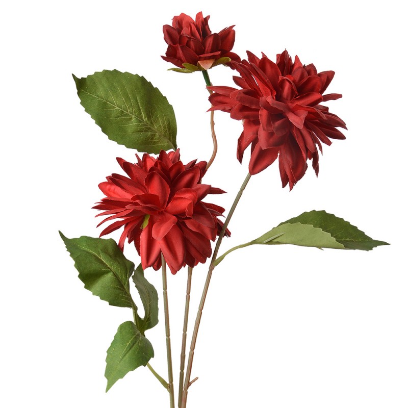 Clayre & Eef Kunstblume 70 cm Rot – Deko-Blütenstiel (5PL0130R)