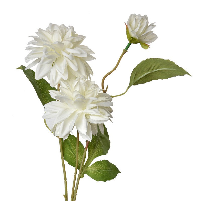 Clayre & Eef Kunstblume 70 cm Weiß – Deko-Blütenstiel (5PL0130W)