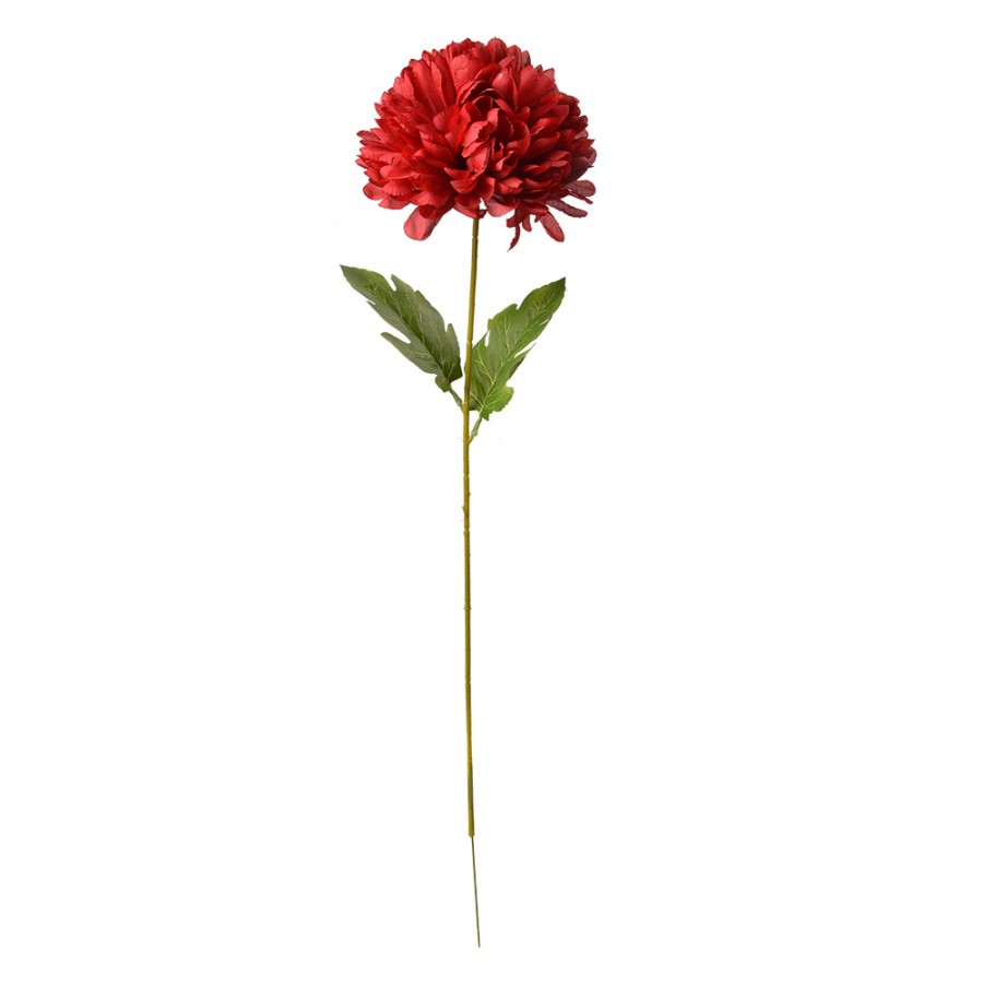 Clayre & Eef Kunstblume 80 cm Rot – Deko-Blütenstiel (5PL0133R)
