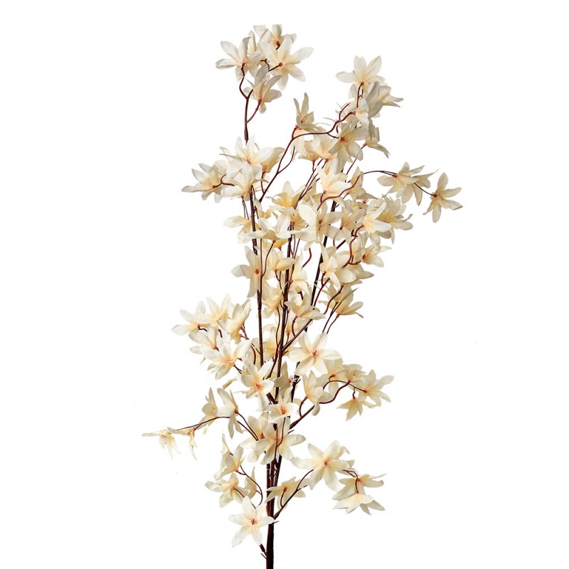 Clayre & Eef Deko-Blütenzweig 112 cm Beige – Frühlingsast (5PL0136BE)