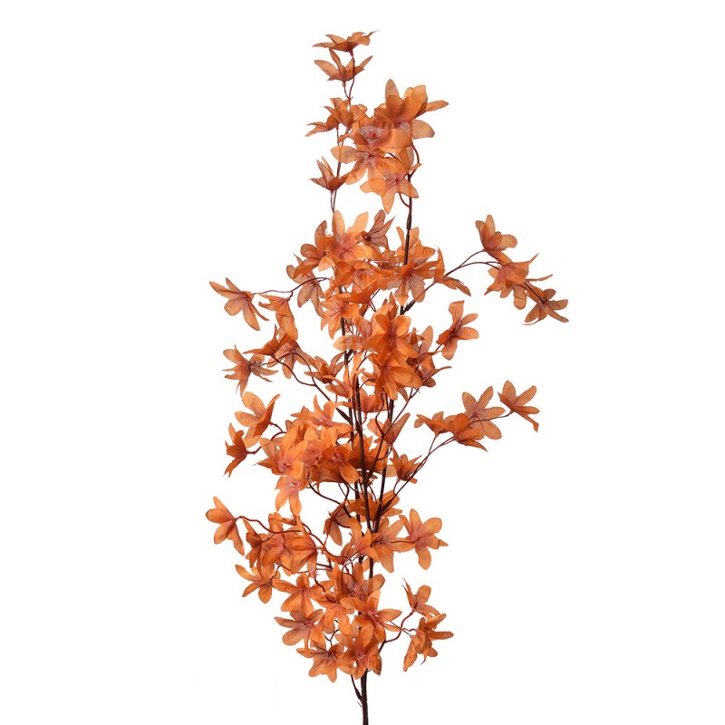 Clayre & Eef Deko-Blütenzweig 112 cm Orange – Frühlingsast (5PL0136O)