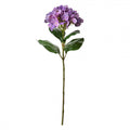 Clayre & Eef Kunstblume 68 cm Violett / Lila – Deko-Blütenstiel Hortensie (5PL0137PA)