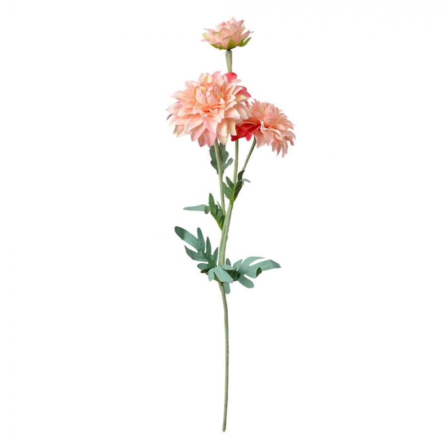 Clayre & Eef Kunstblume 75 cm – Deko-Blütenstiel Dahlie Aster (5PL0159)