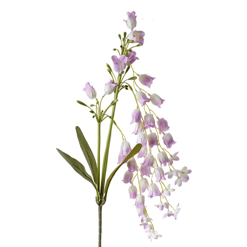 Clayre & Eef Deko-Blütenzweig 80 cm Hellviolett / Lila – Landhaus-Ast (5PL0161LPA)