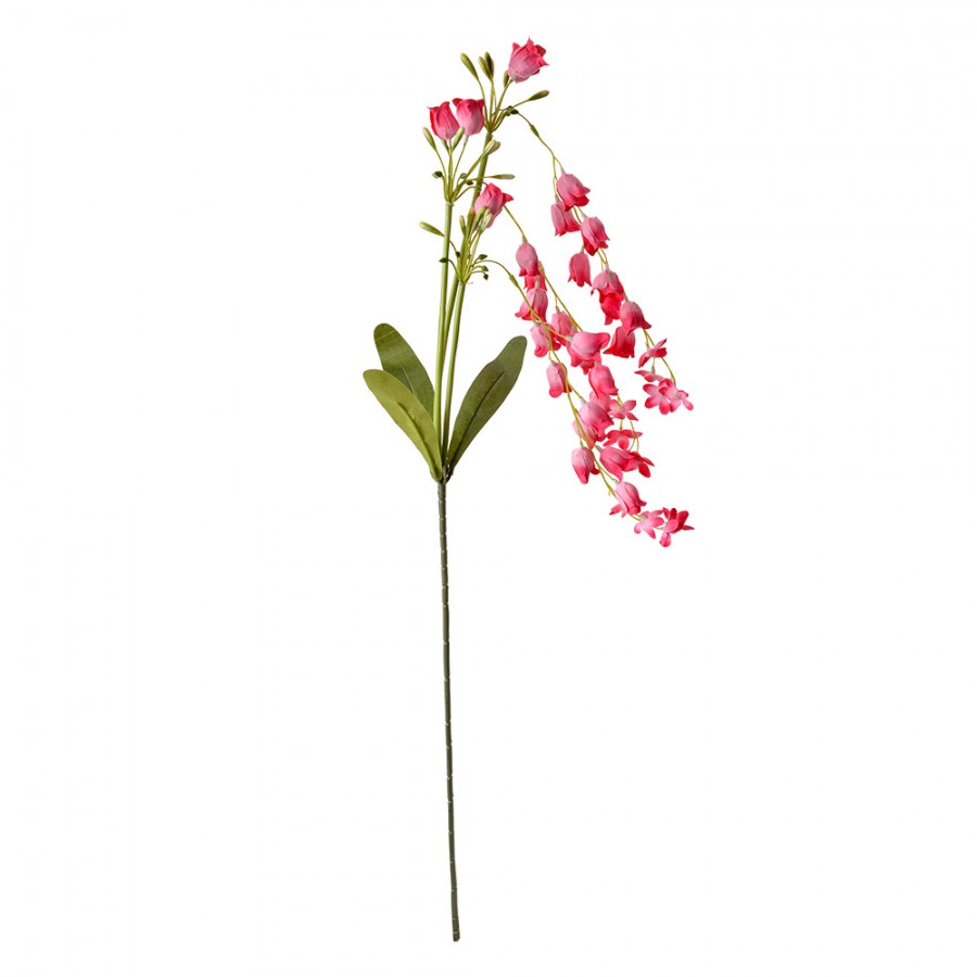 Clayre & Eef Deko-Blütenzweig 80 cm Rosa – Landhaus-Ast (5PL0161P)
