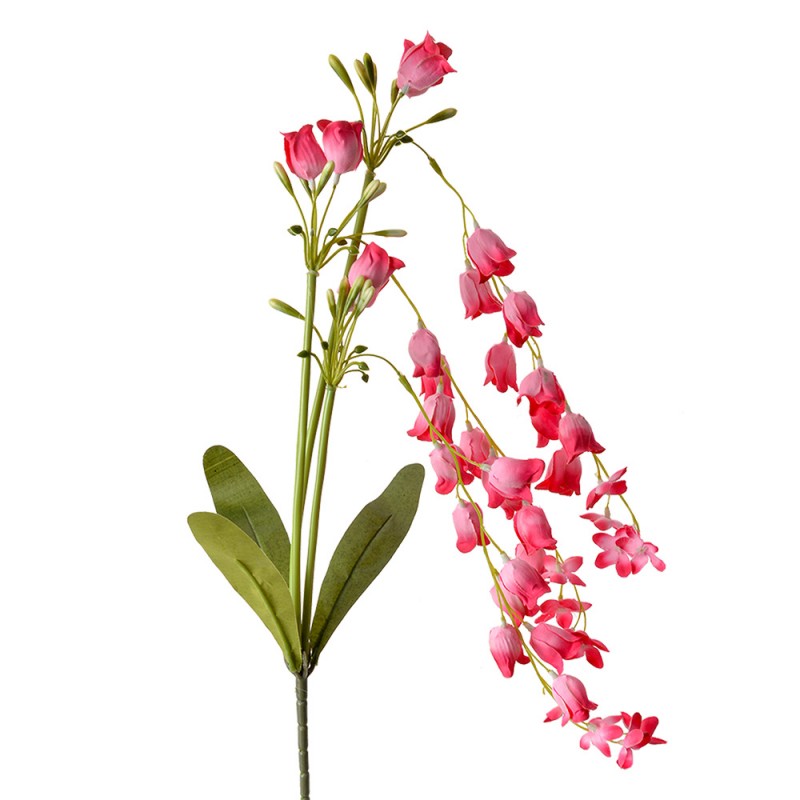 Clayre & Eef Deko-Blütenzweig 80 cm Rosa – Landhaus-Ast (5PL0161P)