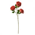 Clayre & Eef Deko-Blütenzweig 80 cm Orange – Landhaus-Ast Rose (5PL0166O)