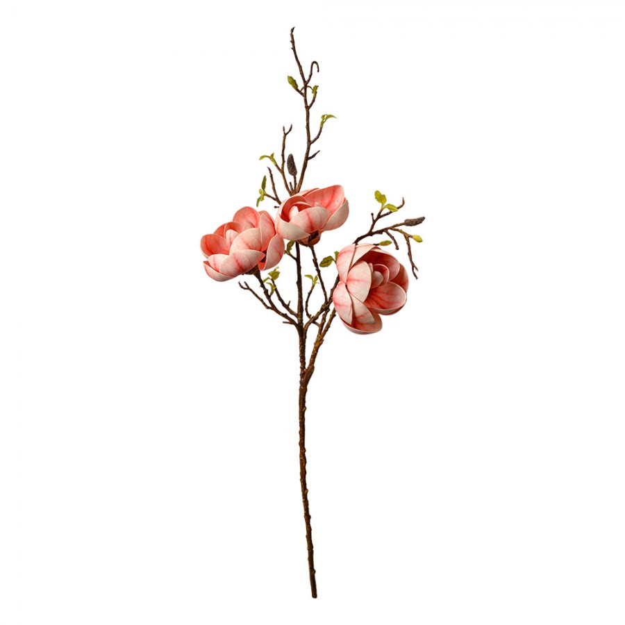 Clayre & Eef Deko-Blütenzweig 100 cm Rosa – Opulenter Prachtast (5PL0169P)