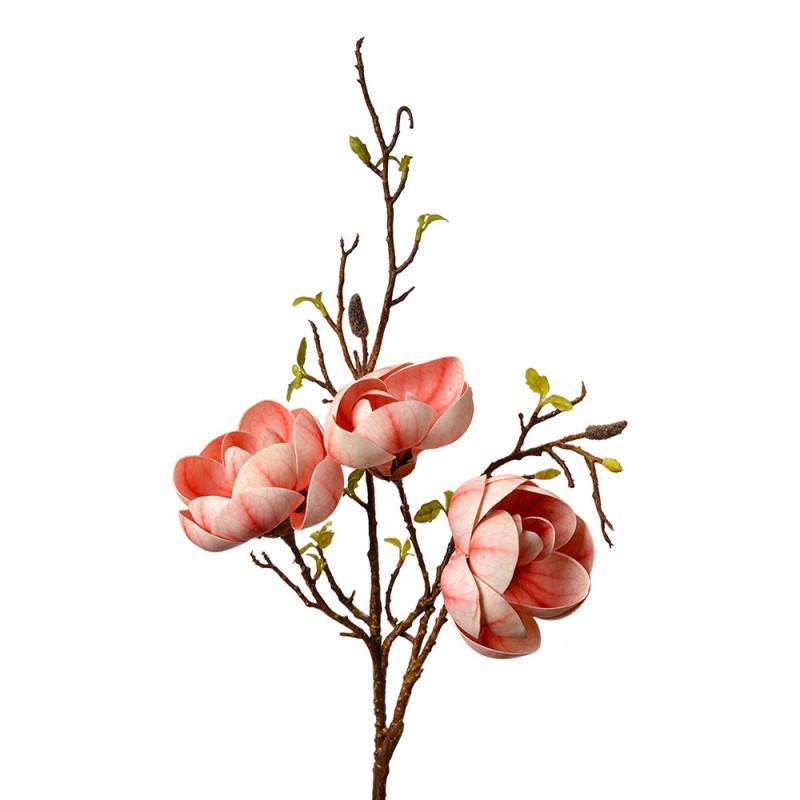 Clayre & Eef Deko-Blütenzweig 100 cm Rosa – Opulenter Prachtast (5PL0169P)