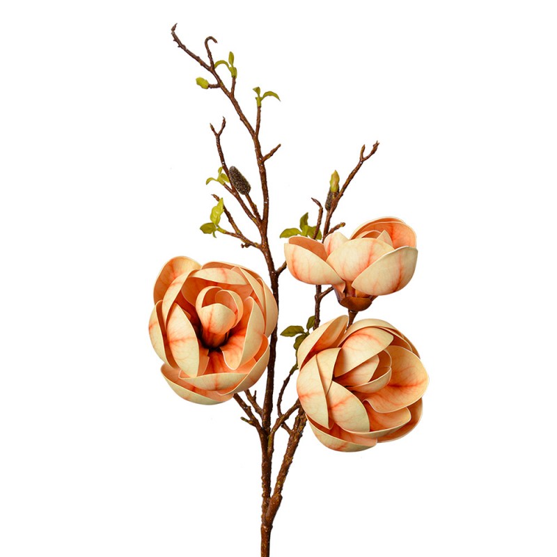 Clayre & Eef Deko-Blütenzweig 100 cm Gelb – Opulenter Prachtast (5PL0169Y)