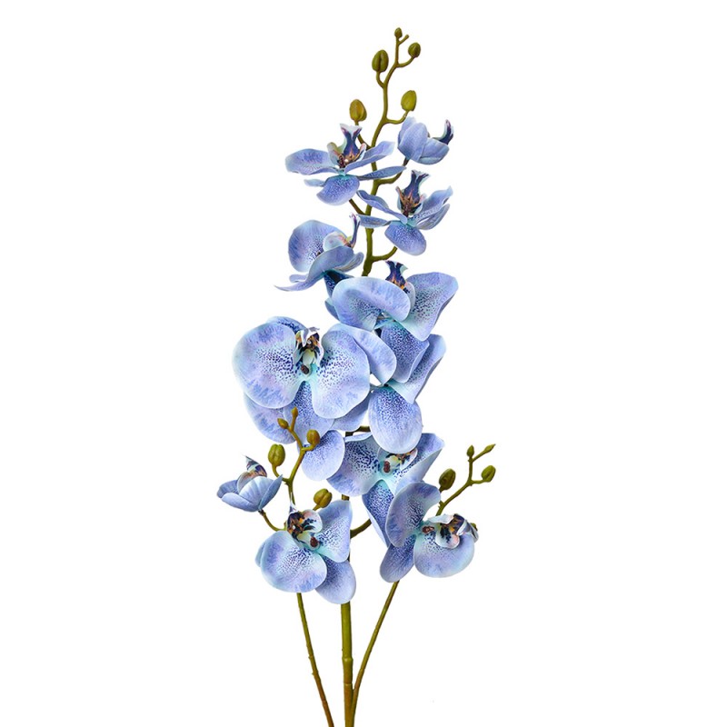 Clayre & Eef Deko-Blütenzweig 116 cm Blau – Schlanker Großast (5PL0170BL)