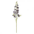 Clayre & Eef Deko-Blütenzweig 116 cm Violett / Lila – Großast Orchidee (5PL0170PA)