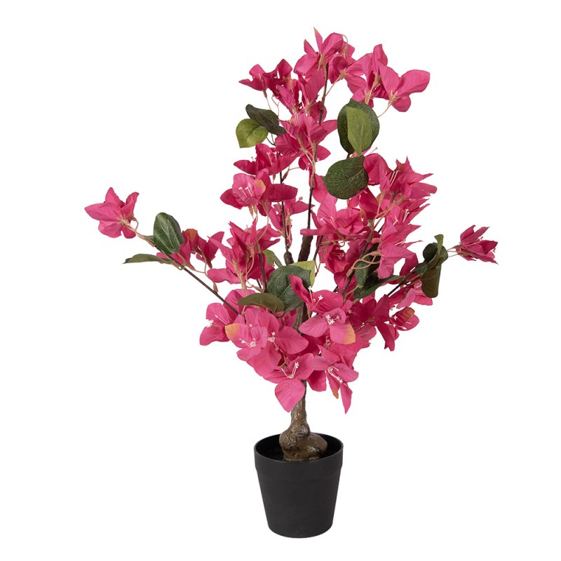 Clayre & Eef Künstlicher Bougainvillea-Baum 60 cm – Blütenbaum (5PL0227)