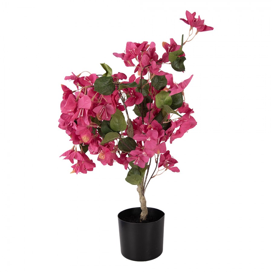 Clayre & Eef Künstlicher Bougainvillea-Baum 90 cm – Blütenbaum (5PL0228)