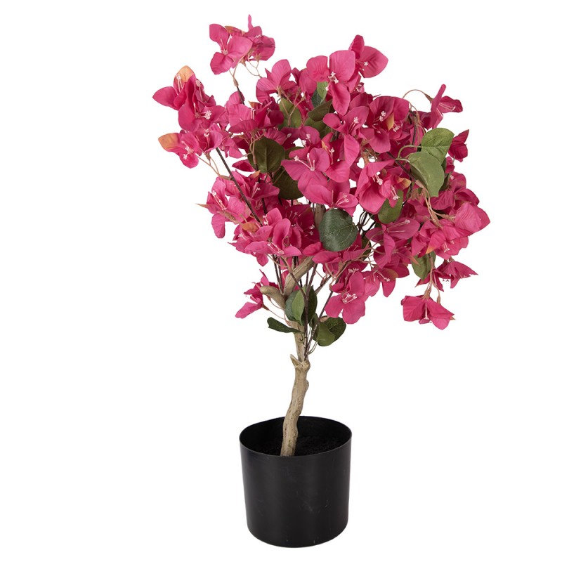 Clayre & Eef Künstlicher Bougainvillea-Baum 90 cm – Blütenbaum (5PL0228)