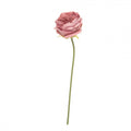Clayre & Eef Künstliche Rose 35 cm Rosa – Gefüllter Rosenstiel (5PL0237P)