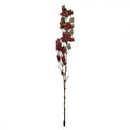 Clayre & Eef Deko-Blütenzweig 118 cm Rot – Prachtvoller Großast (5PL0251R)