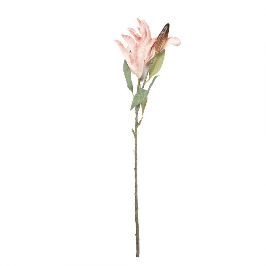 Clayre & Eef Deko-Blütenzweig 88 cm Rosa – Fächerast (5PL0252P)