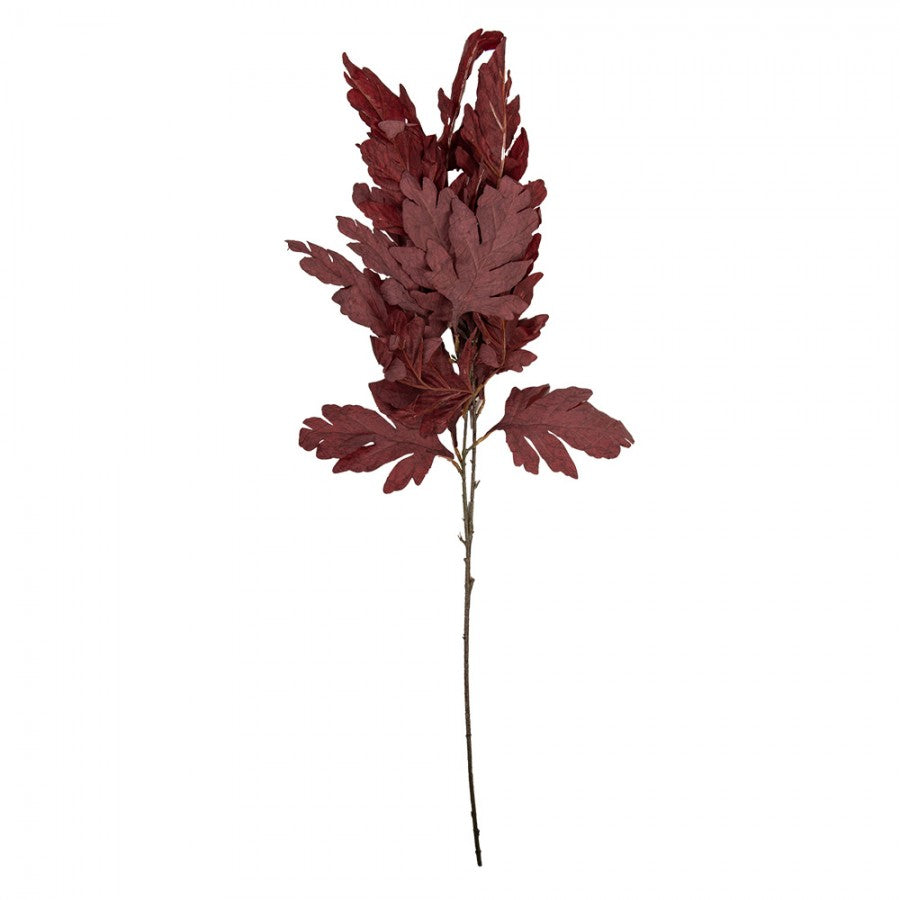 Clayre & Eef Deko-Zweig 104 cm Rot – Fächer-Zierast (5PL0253R)