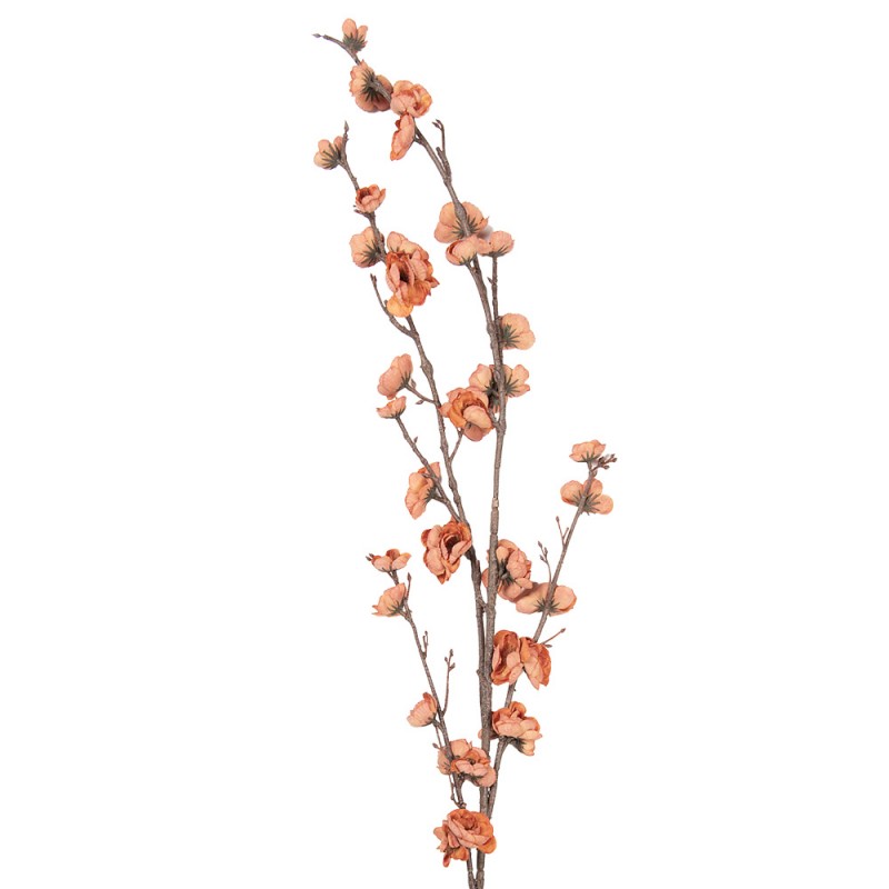 Clayre & Eef Deko-Blütenzweig XXL 120 cm Orange – Großast (5PL0254O)