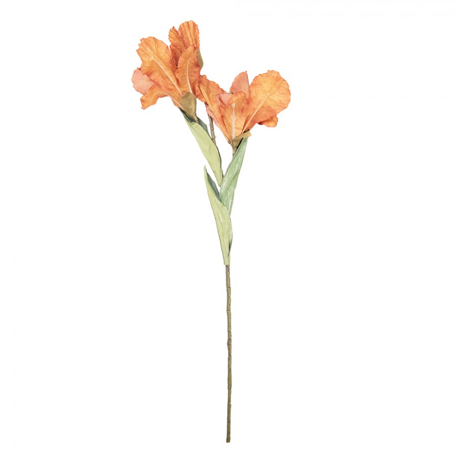 Clayre & Eef Deko-Blütenzweig 85 cm Orange – Frühlingsast (5PL0256O)