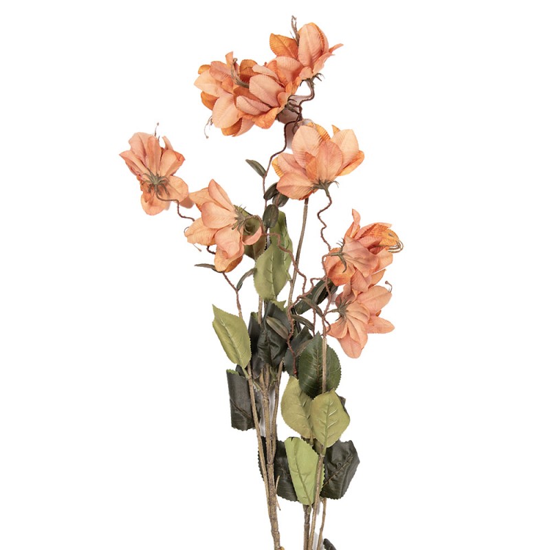 Clayre & Eef Deko-Blütenzweig XXL 120 cm Orange – Großast (5PL0258O)