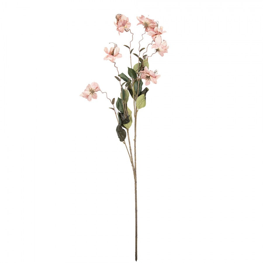Clayre & Eef Deko-Blütenzweig XXL 120 cm Rosa – Großast (5PL0258P)