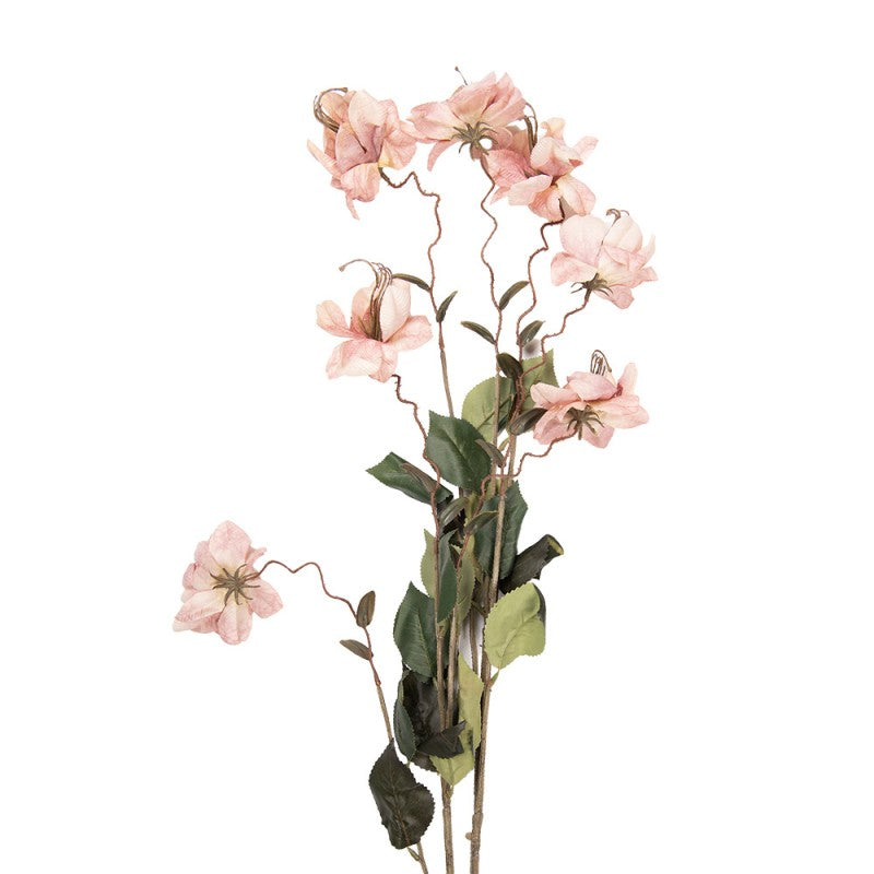Clayre & Eef Deko-Blütenzweig XXL 120 cm Rosa – Großast (5PL0258P)