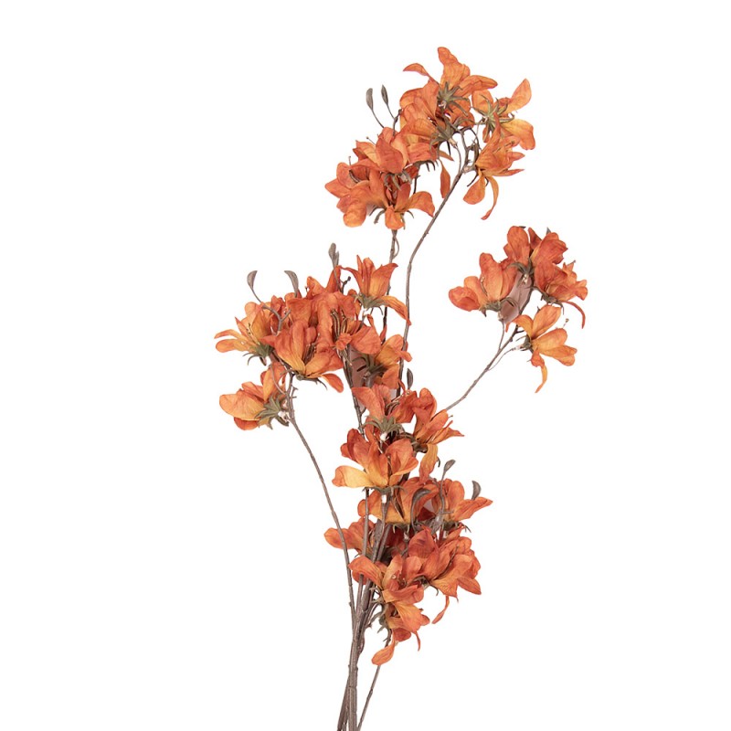 Clayre & Eef Deko-Blütenzweig XXL 120 cm Orange – Fächerast (5PL0263O)