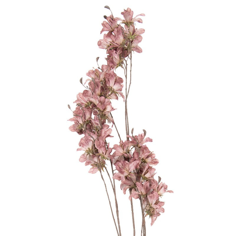 Clayre & Eef Deko-Blütenzweig XXL 120 cm Violett / Lila – Fächerast (5PL0263PA)