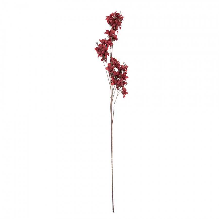 Clayre & Eef Deko-Blütenzweig XXL 120 cm Rot – Fächerast (5PL0263R)