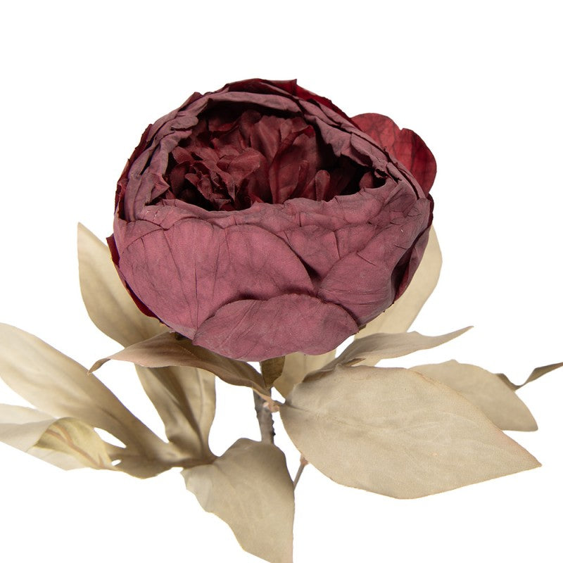 Clayre & Eef Kunstblume 62 cm Rot – Deko-Blütenstiel (5PL0266R)