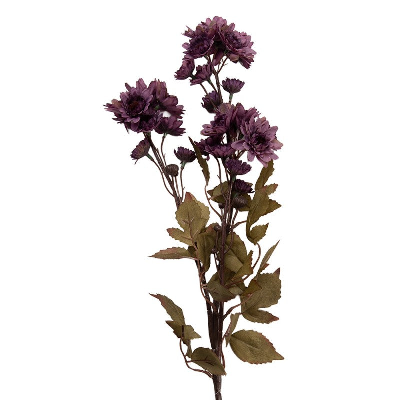 Clayre & Eef Deko-Blütenzweig 80 cm Violett / Lila – Zierast (5PL0272PA)